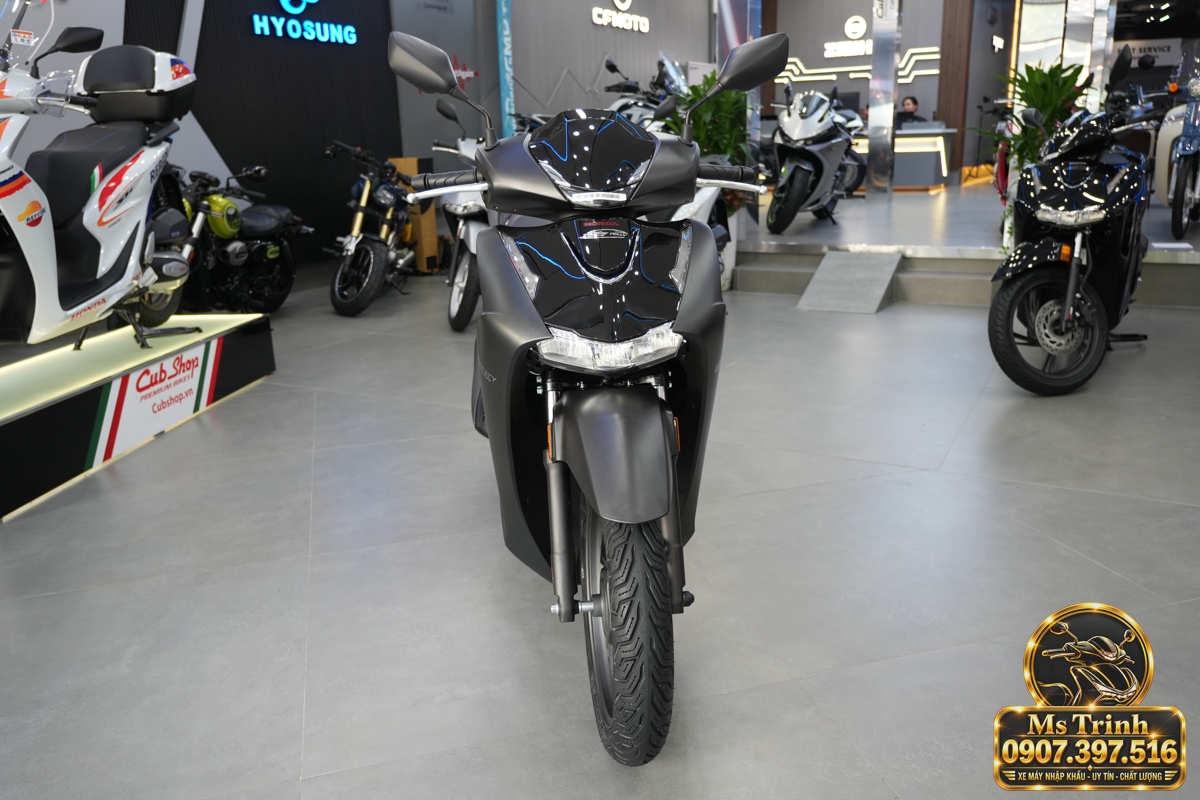 Honda SH150i Ý đen nhám 2027 tại Lâm Đồng sắc đen lịch lãm giá tốt, chính ngạch