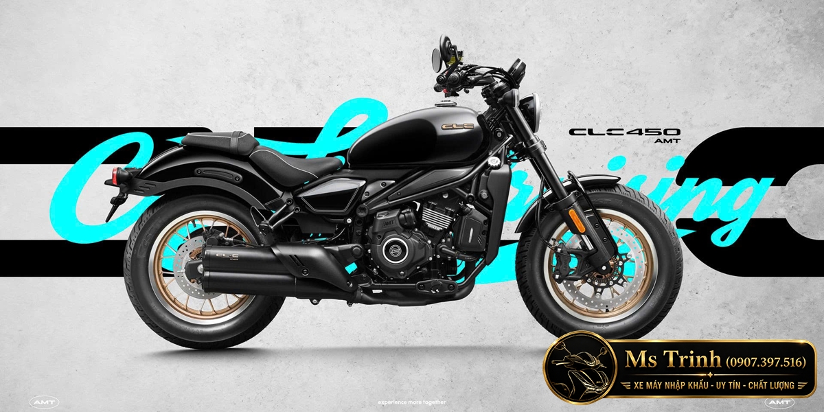 CFMoto 450CL-C AMT tại Lâm Đồng – Cruiser 449cc hộp số tự động AMT đầy cuốn hút, giá tốt
