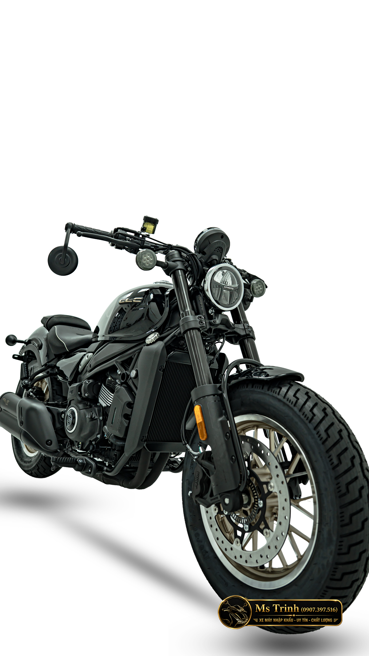 CFMOTO 450CL-C AMT Lâm Đồng Cruiser 449cc số tự động, giá 167 triệu