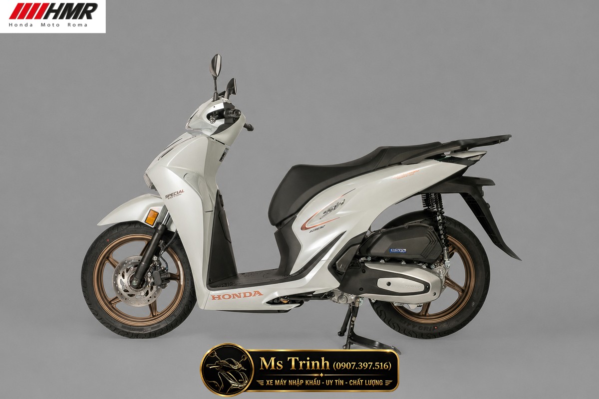 Honda SH150i Special Edition màu trắng 2026 nhập Ý tại Lâm Đồng - Vẻ đẹp thanh lịch của dòng SH Ý cao cấp