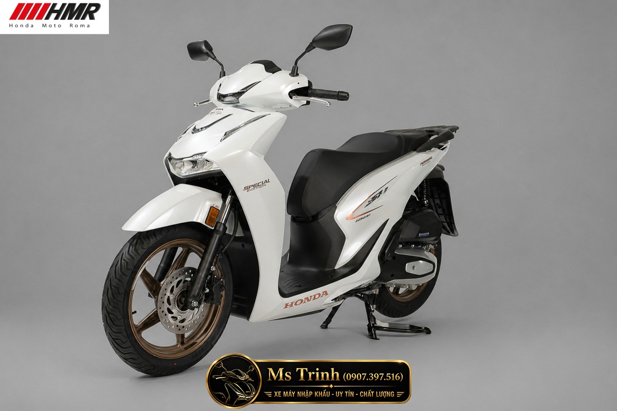 Honda SH150i Special Edition màu trắng 2026 nhập Ý tại Lâm Đồng - Vẻ đẹp thanh lịch của dòng SH Ý cao cấp