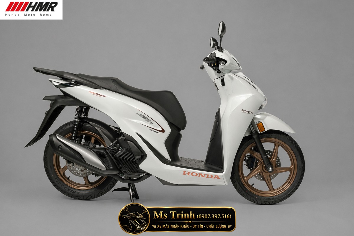 Honda SH150i Special Edition màu trắng 2026 nhập Ý tại Lâm Đồng - Vẻ đẹp thanh lịch của dòng SH Ý cao cấp