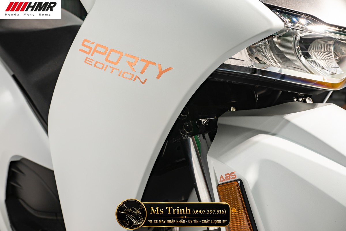 Honda SH350i nhập Ý 2026 tại Lâm Đồng - SH350i Sporty Trắng Nhám, Xám Bóng Đẳng Cấp Chuẩn Ý