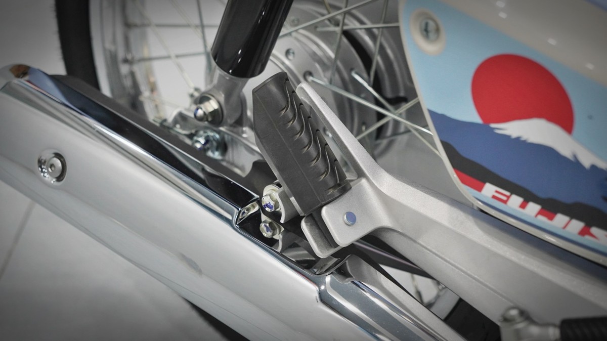 Honda Cub 110 Fujisan bản giới hạn tại Lâm Đồng - Thiết kế đậm chất Nhật Bản