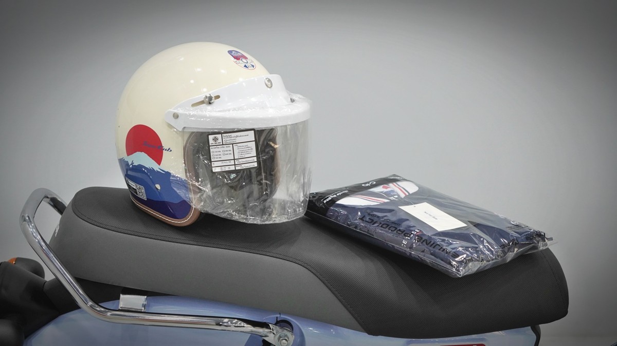 Honda Cub 110 Fujisan bản giới hạn tại Lâm Đồng - Thiết kế đậm chất Nhật Bản