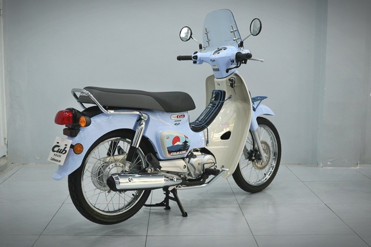 Honda Cub 110 Fujisan bản giới hạn tại Lâm Đồng - Thiết kế đậm chất Nhật Bản