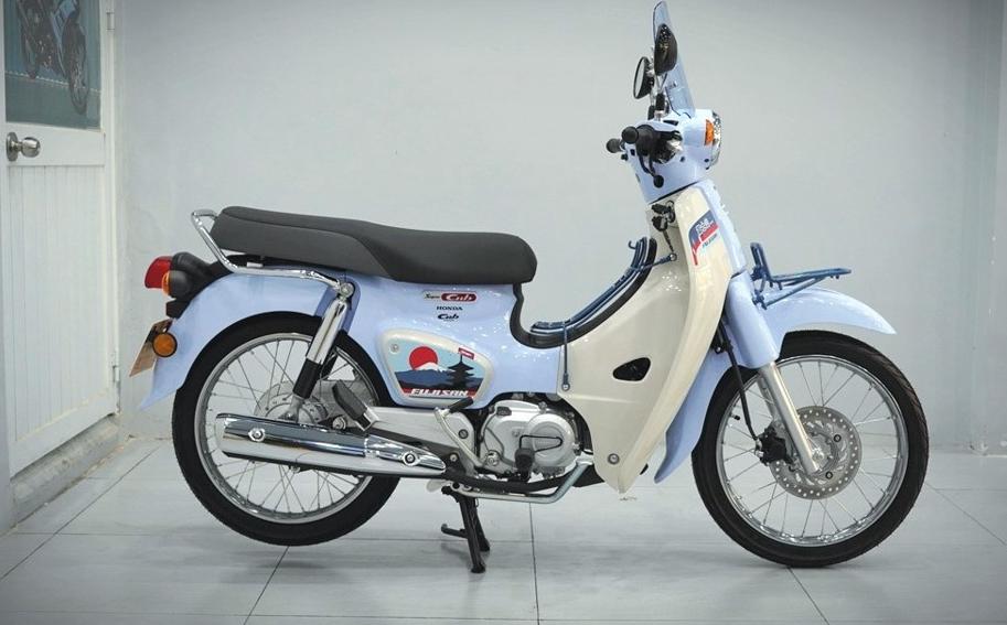 Honda Cub 110 Fujisan bản giới hạn tại Lâm Đồng - Thiết kế đậm chất Nhật Bản