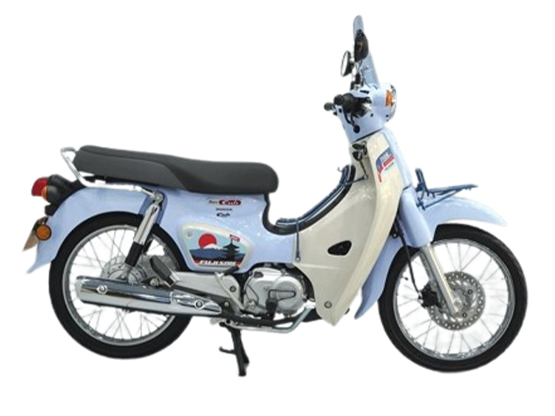 Honda Cub 110 Fujisan bản giới hạn tại Lâm Đồng - Thiết kế đậm chất Nhật Bản