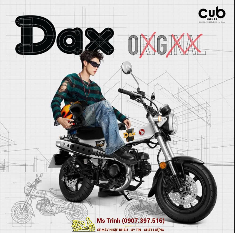 Honda Dax 125 2026 tại Lâm Đồng - Minibike Huyền Thoại Khung T-Bone Độc Đáo