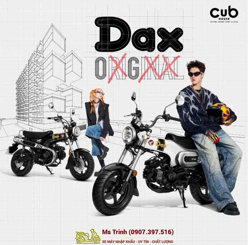 Honda Dax ST125 2026 tại Lâm Đồng - Minibike huyền thoại khung T-Bone đầy cá tính