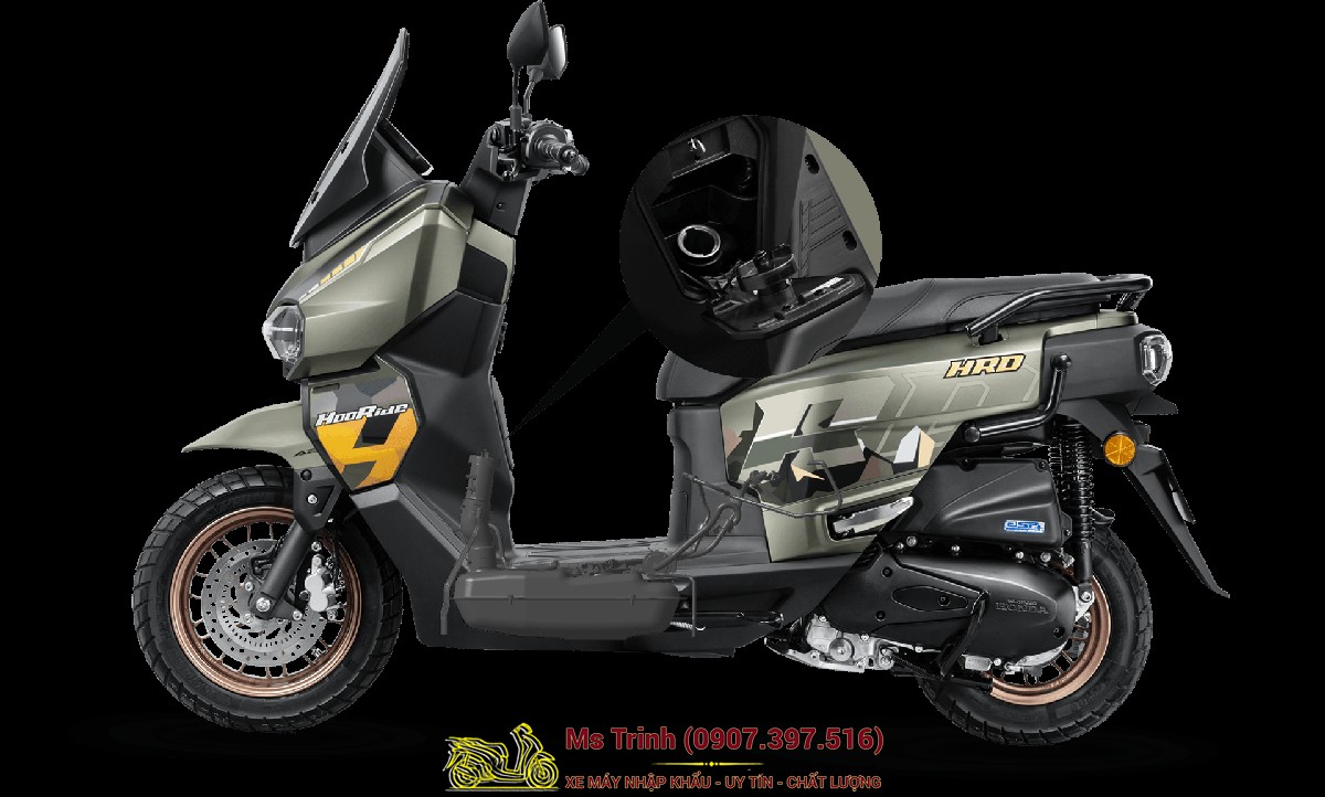 Honda HRD125 2026 - Xe tay ga ADV cá tính, ABS 2 kênh, công nghệ hiện đại tại Lâm Đồng