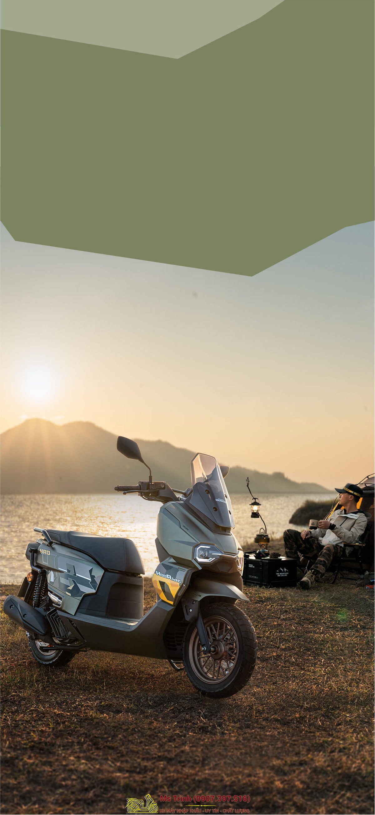 Honda HRD125 2026 - Xe tay ga ADV cá tính, ABS 2 kênh, công nghệ hiện đại tại Lâm Đồng