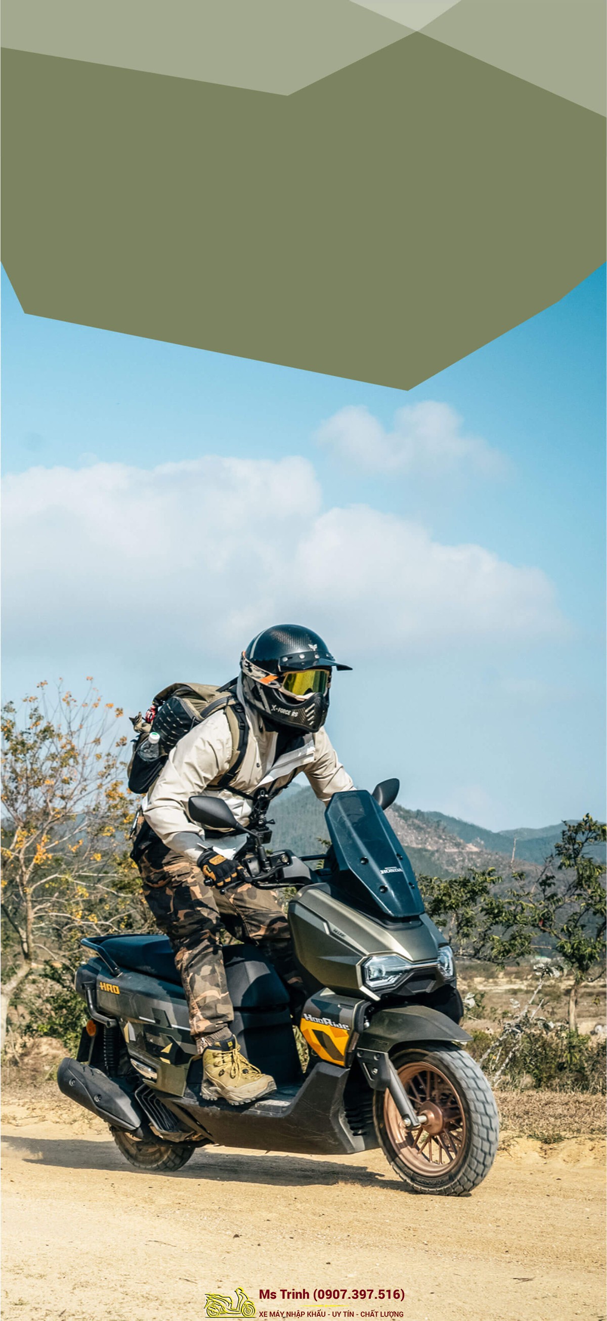 Honda HRD125 2026 - Xe tay ga ADV cá tính, ABS 2 kênh, công nghệ hiện đại tại Lâm Đồng