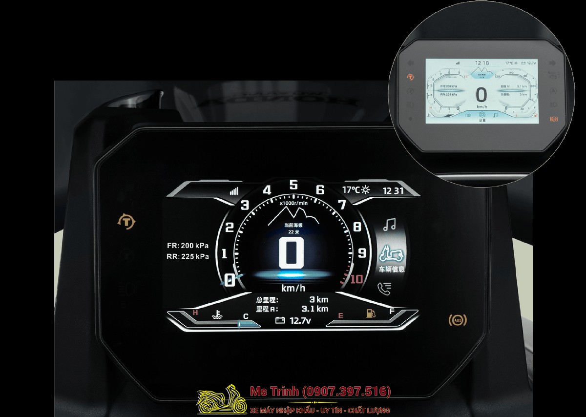 Honda HRD125 2026 - Xe tay ga ADV cá tính, ABS 2 kênh, công nghệ hiện đại tại Lâm Đồng