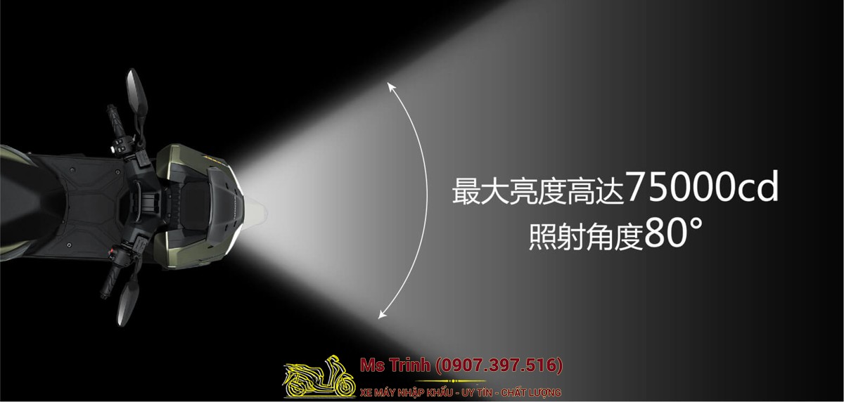 Honda HRD125 2026 - Xe tay ga ADV cá tính, ABS 2 kênh, công nghệ hiện đại tại Lâm Đồng