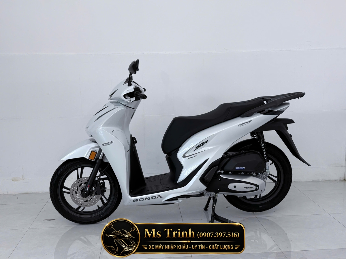 Honda SH150i Special Edition Standard nhập HMR Ý màu trắng tại Lâm Đồng: Giá trị nằm trong từng chi tiết nguyên bản