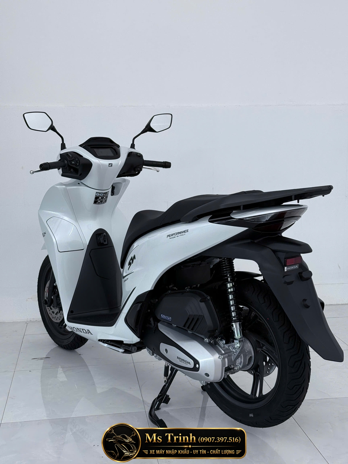 Honda SH150i Special Edition Standard nhập HMR Ý màu trắng tại Lâm Đồng: Giá trị nằm trong từng chi tiết nguyên bản