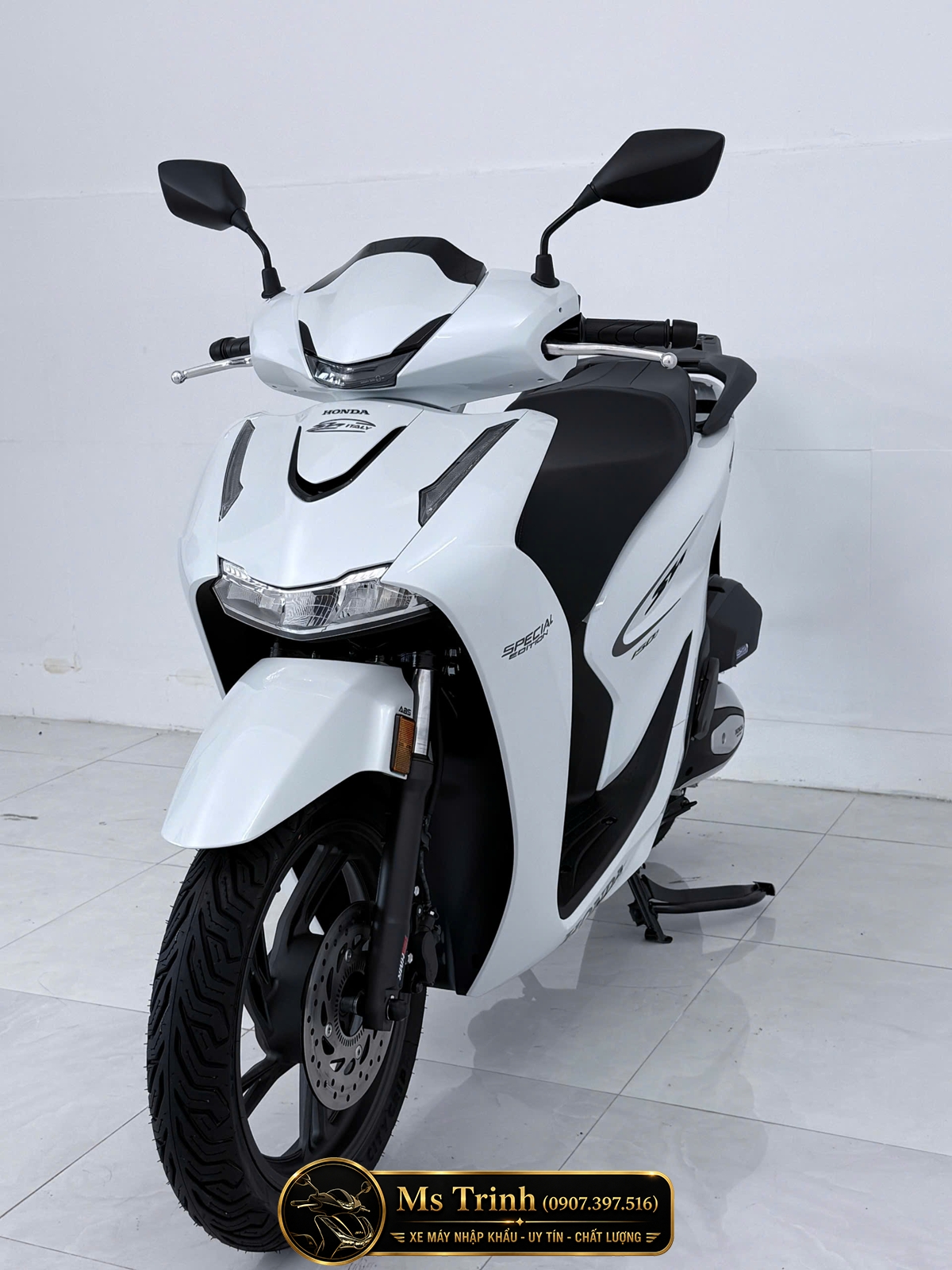 Honda SH150i Special Edition Standard nhập HMR Ý màu trắng tại Lâm Đồng: Giá trị nằm trong từng chi tiết nguyên bản