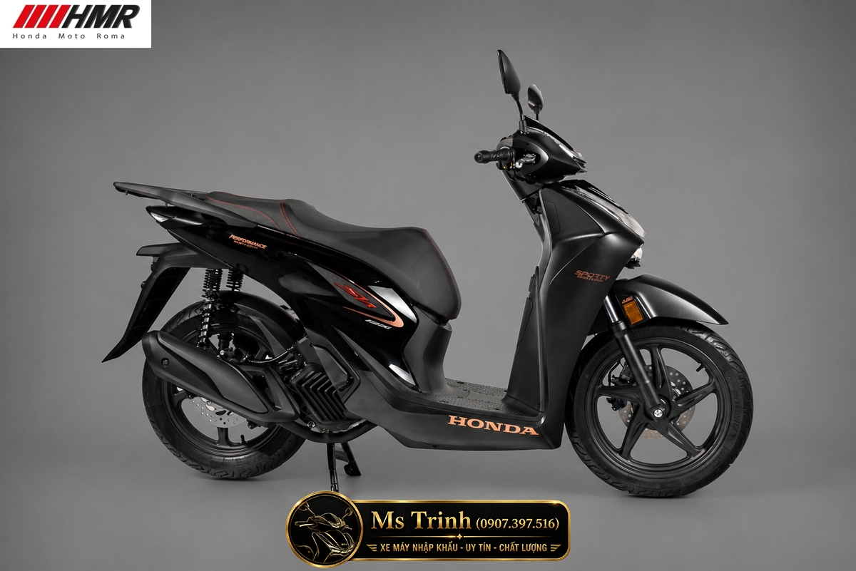 Honda SH150i nhập Ý 2026 Sporty màu đen tại Lâm Đồng - Mẫu SH Ý cao cấp được săn đón nhất hiện nay