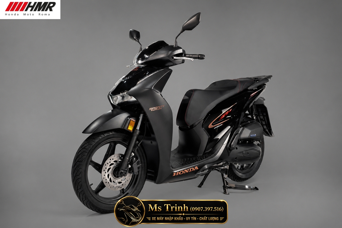 Honda SH150i nhập Ý 2026 Sporty màu đen tại Lâm Đồng - Mẫu SH Ý cao cấp được săn đón nhất hiện nay