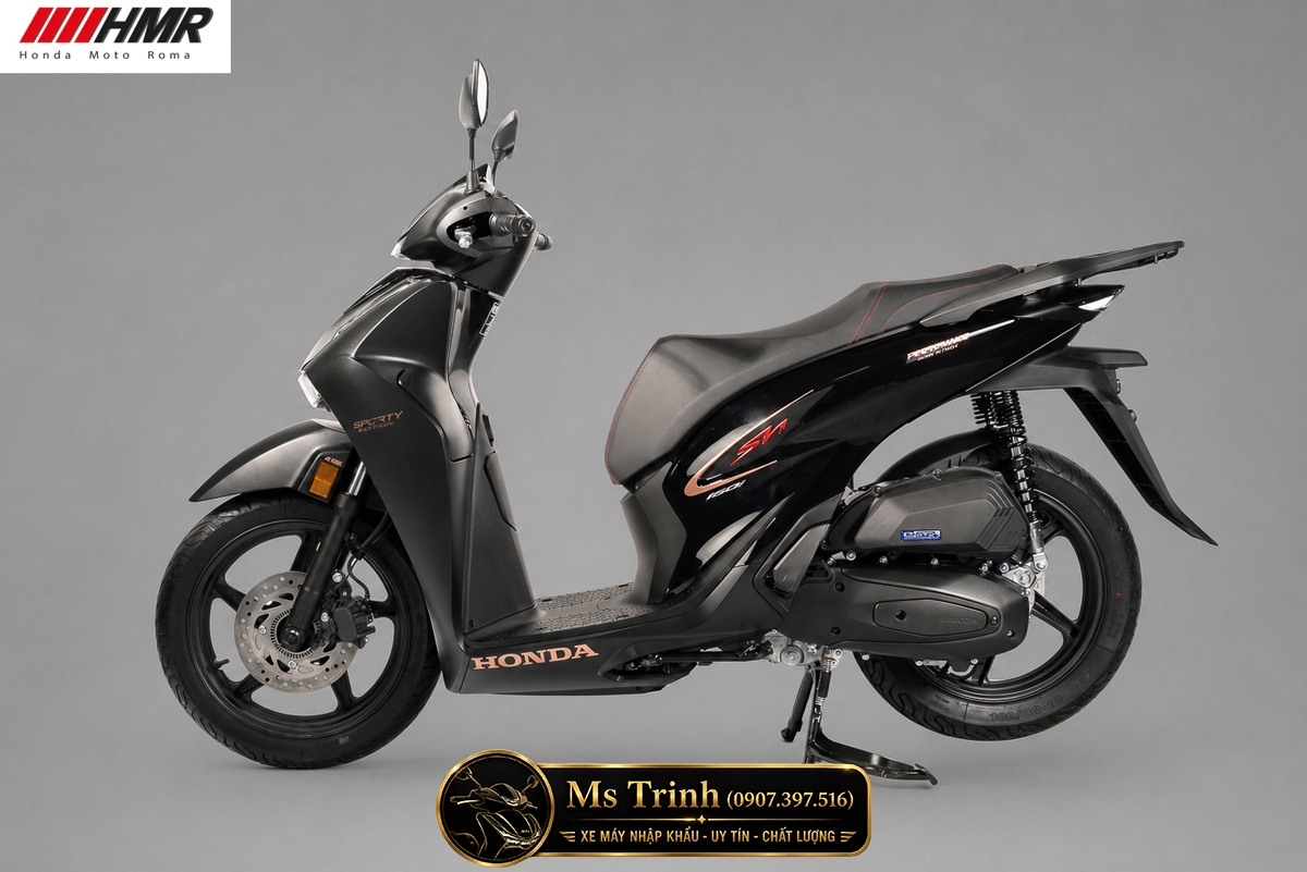 Honda SH150i nhập Ý 2026 Sporty màu đen tại Lâm Đồng - Mẫu SH Ý cao cấp được săn đón nhất hiện nay