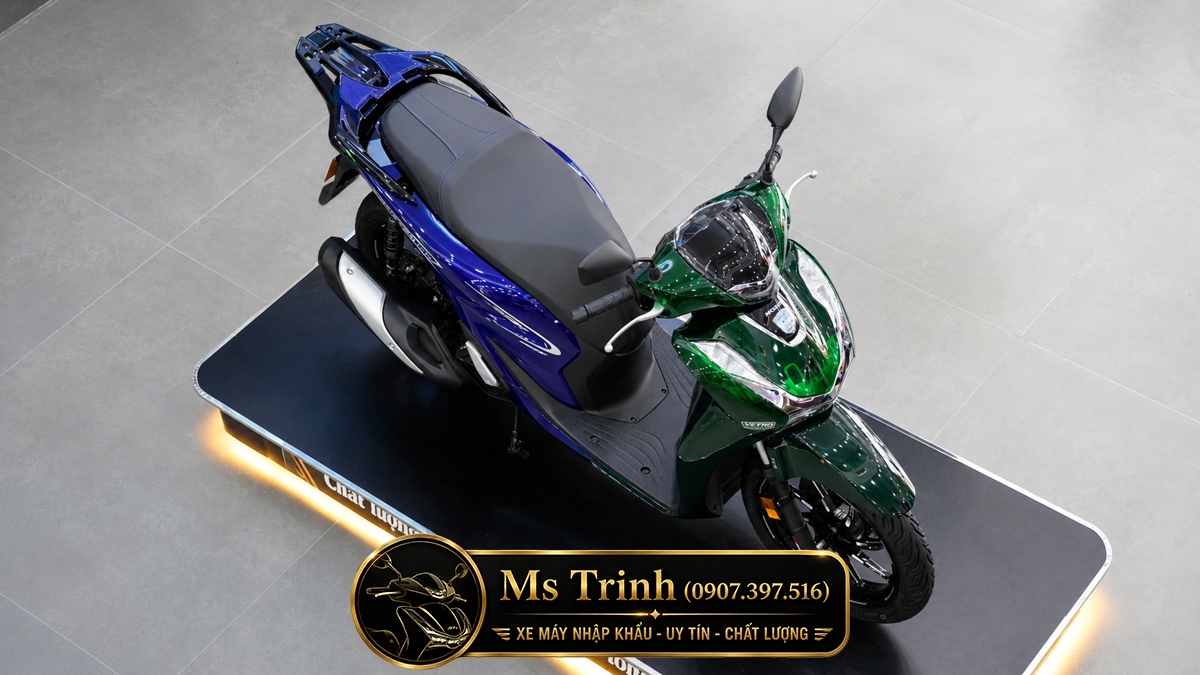 Honda SH150i Vetro Green - Sapphire tại Lâm Đồng: SH Ý Limited 200 xe