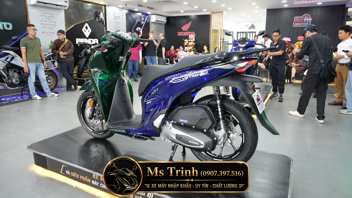 Honda SH150i Vetro Green - Sapphire tại Lâm Đồng: SH Ý Limited 200 xe