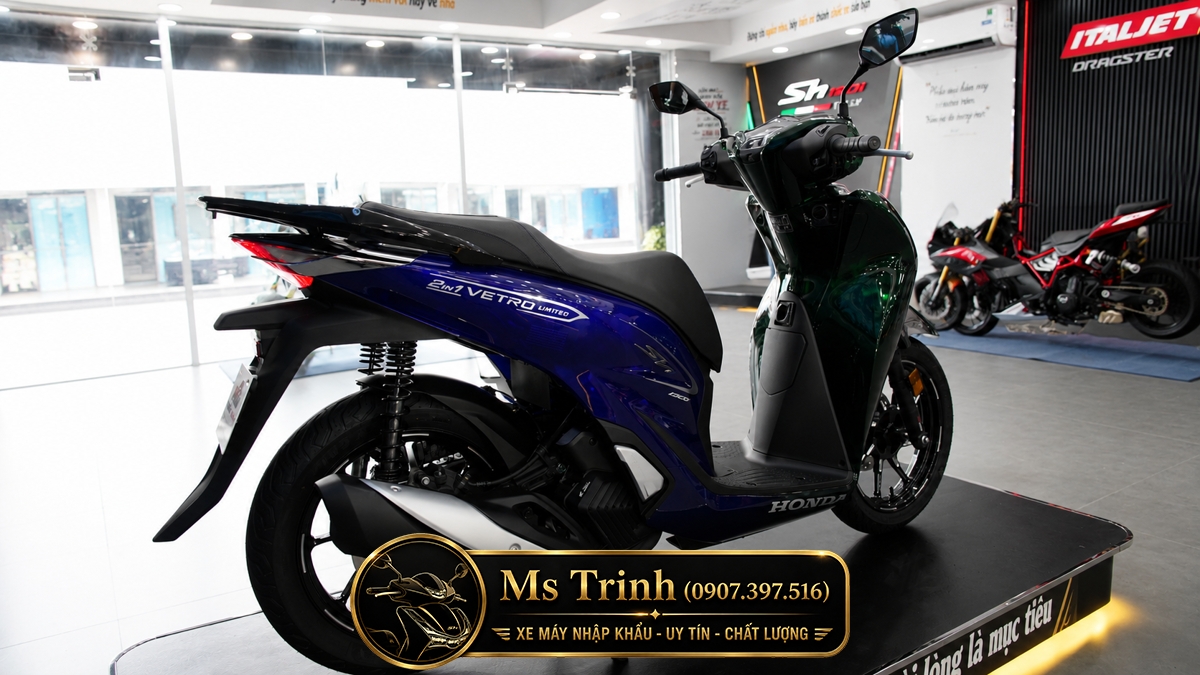 Honda SH150i Vetro Green - Sapphire tại Lâm Đồng: SH Ý Limited 200 xe