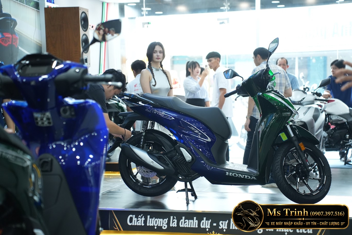 Honda SH150i Vetro Sapphire - Green tại Lâm Đồng: SH Ý 2 trong 1 giới hạn 200 xe