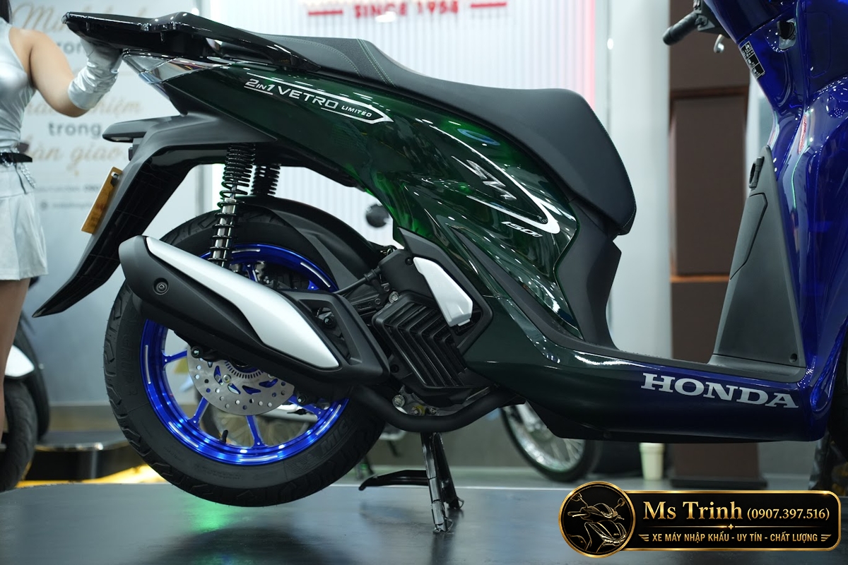 Honda SH150i Vetro Sapphire - Green tại Lâm Đồng: SH Ý 2 trong 1 giới hạn 200 xe