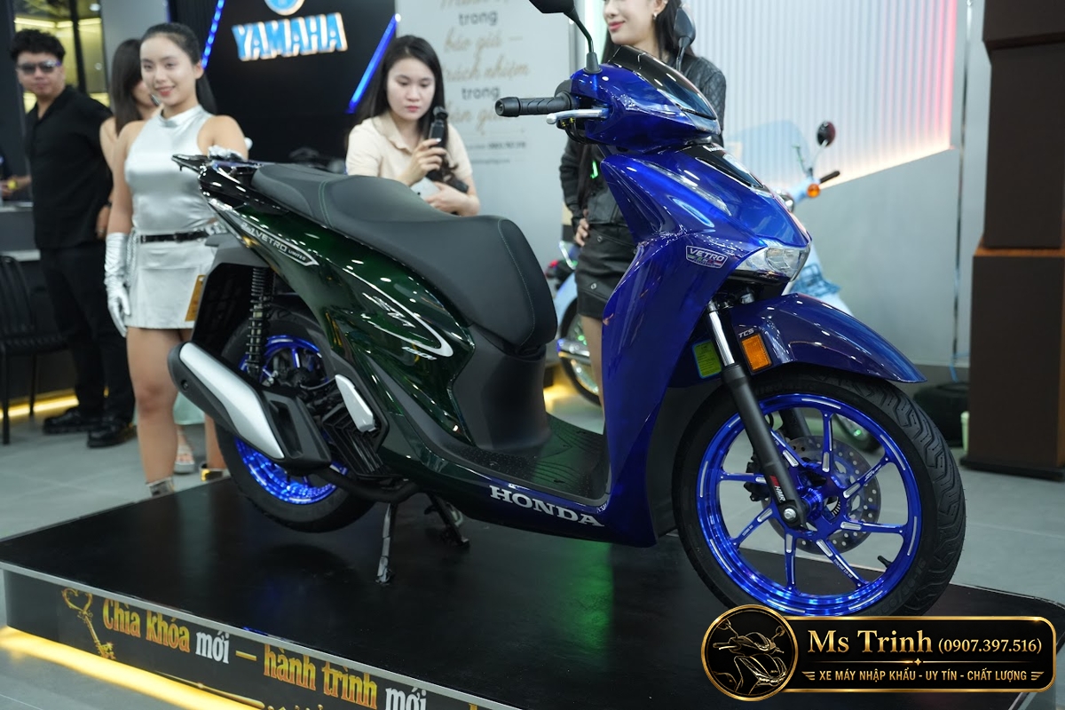Honda SH150i Vetro Sapphire - Green tại Lâm Đồng: SH Ý 2 trong 1 giới hạn 200 xe