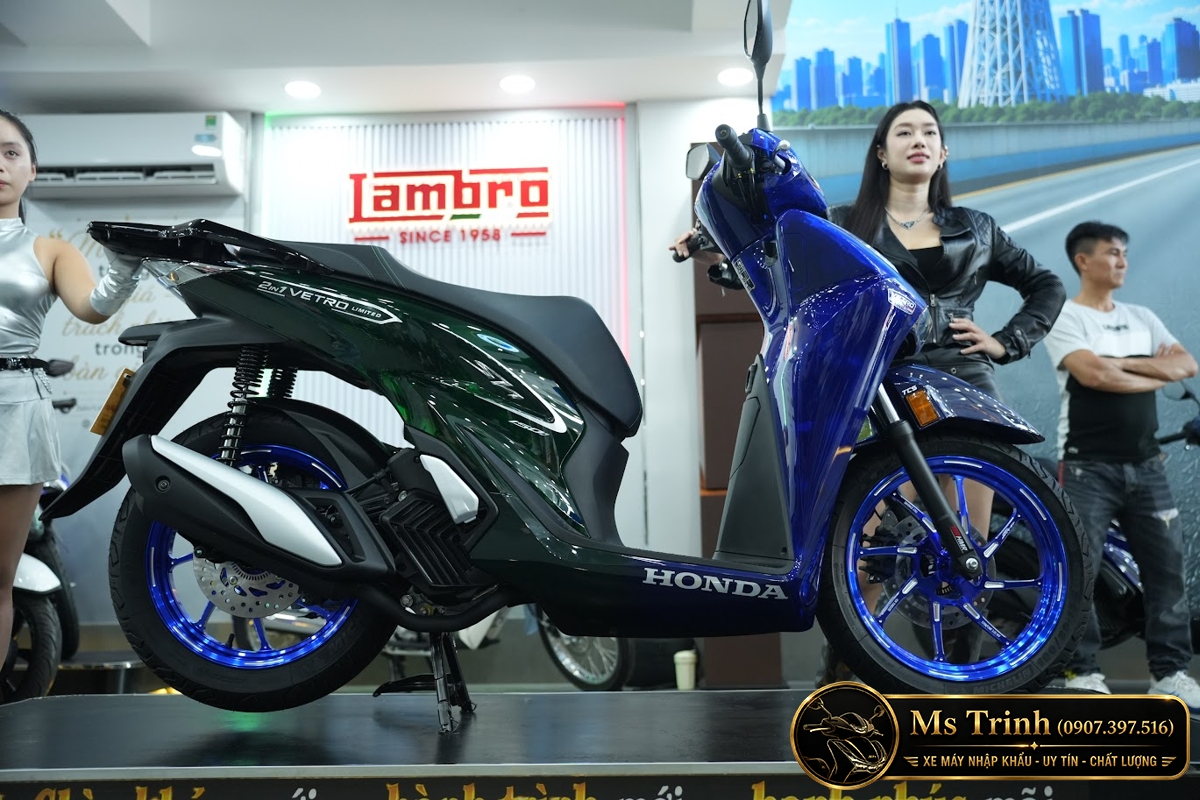 Honda SH150i Vetro Sapphire - Green tại Lâm Đồng: SH Ý 2 trong 1 giới hạn 200 xe