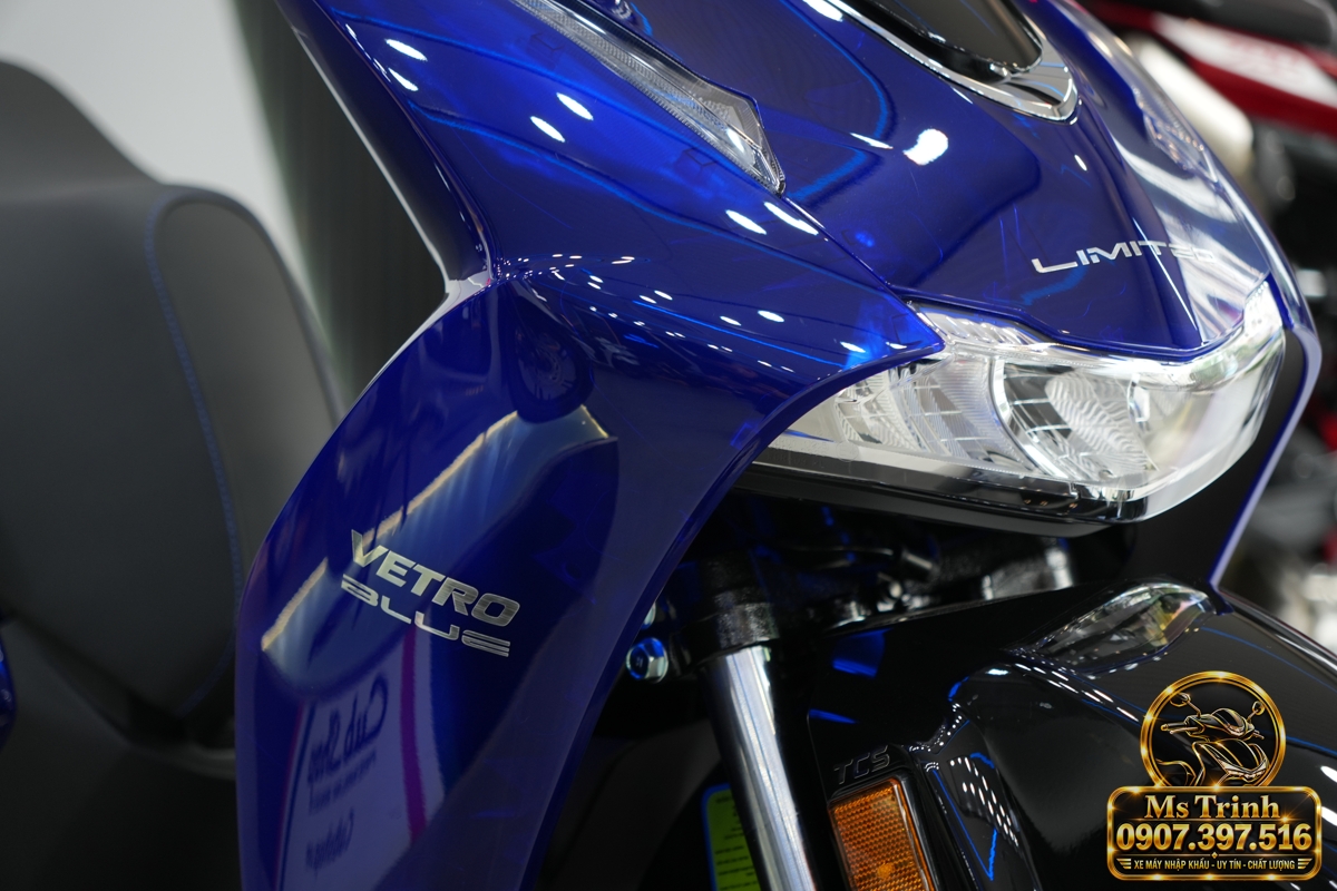 Honda SH150 Vetro Blue 2027 tại Lâm Đồng - Xanh Sapphire trong suốt, nhập Ý sang trọng