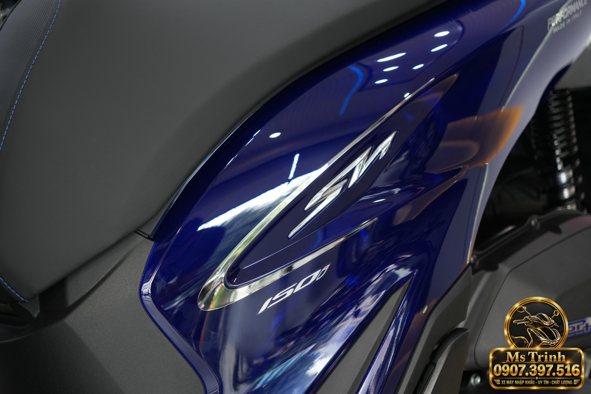 Honda SH150 Vetro Blue 2027 tại Lâm Đồng - Xanh Sapphire trong suốt, nhập Ý sang trọng