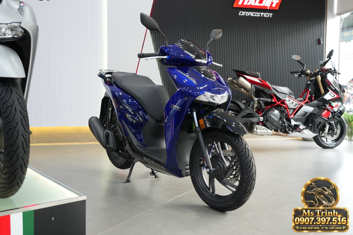 Honda SH150 Vetro Blue 2027 tại Lâm Đồng - Xanh Sapphire trong suốt, nhập Ý sang trọng