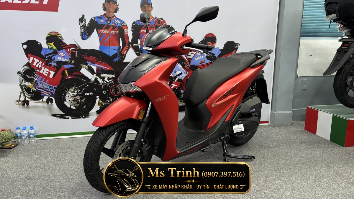 Honda SH150 Ý 2026 màu đỏ Sporty New Concept tại Lâm Đồng: Giá trị khác biệt của một chiếc SH nhập khẩu