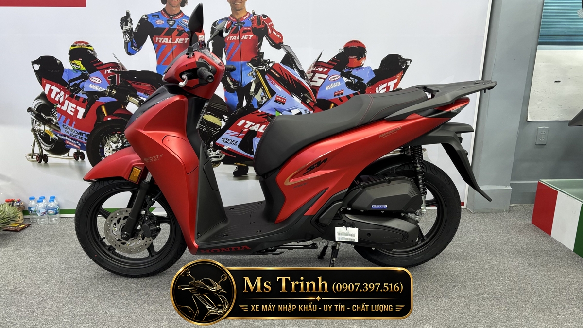 Honda SH150 Ý 2026 màu đỏ Sporty New Concept tại Lâm Đồng: Giá trị khác biệt của một chiếc SH nhập khẩu