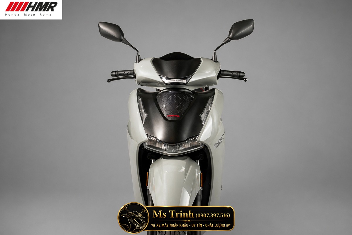 Honda SH350i nhập Ý 2026 tại Lâm Đồng - SH350i Sporty Trắng Nhám, Xám Bóng Đẳng Cấp Chuẩn Ý