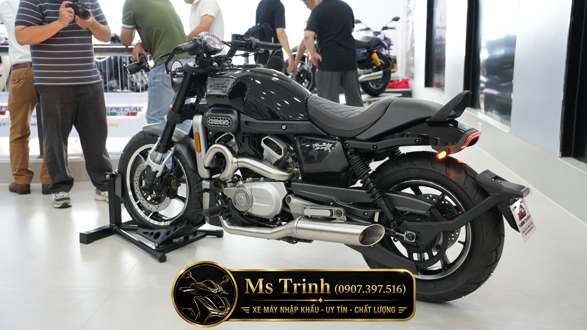 Hyosung GV350X tại Lâm Đồng - Cruiser 350cc Phong Cách Mỹ Cơ Bắp, Cá Tính