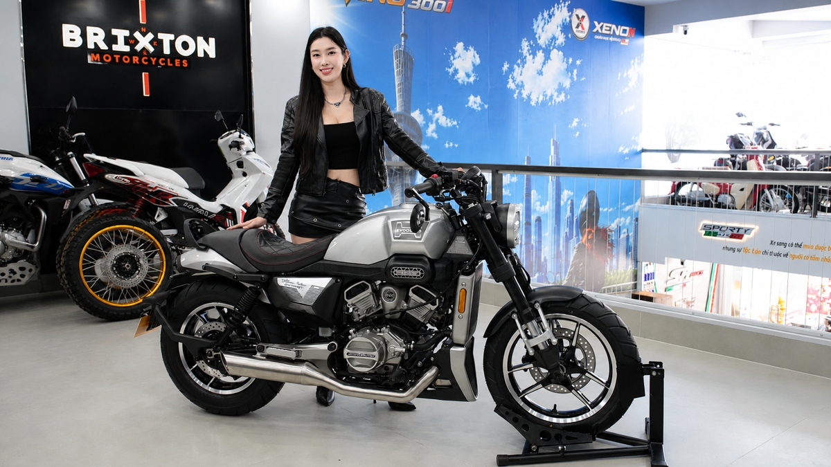 Hyosung GV350X tại Lâm Đồng - Cruiser 350cc Phong Cách Mỹ Cơ Bắp, Cá Tính