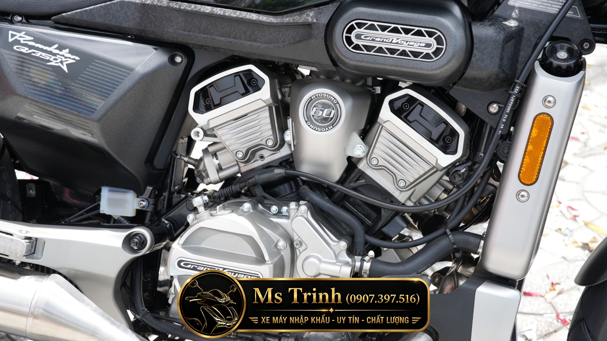 Hyosung GV350X tại Lâm Đồng - Cruiser 350cc Phong Cách Mỹ Cơ Bắp, Cá Tính