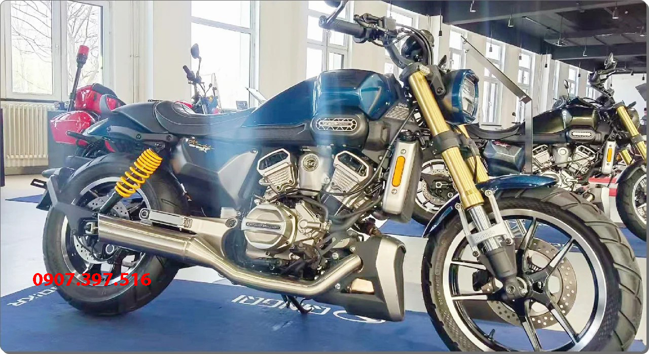 Hyosung GV350X tại Lâm Đồng - Cruiser 350cc Phong Cách Mỹ Cơ Bắp, Cá Tính