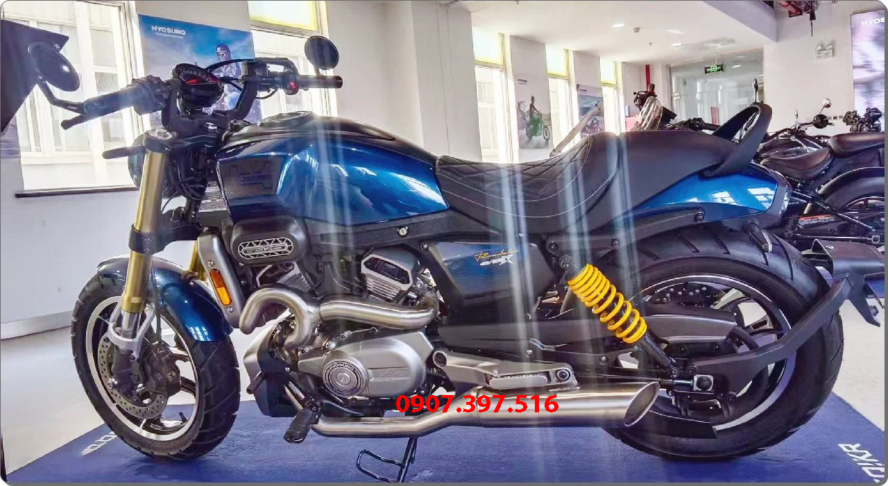 Hyosung GV350X tại Lâm Đồng - Cruiser 350cc Phong Cách Mỹ Cơ Bắp, Cá Tính