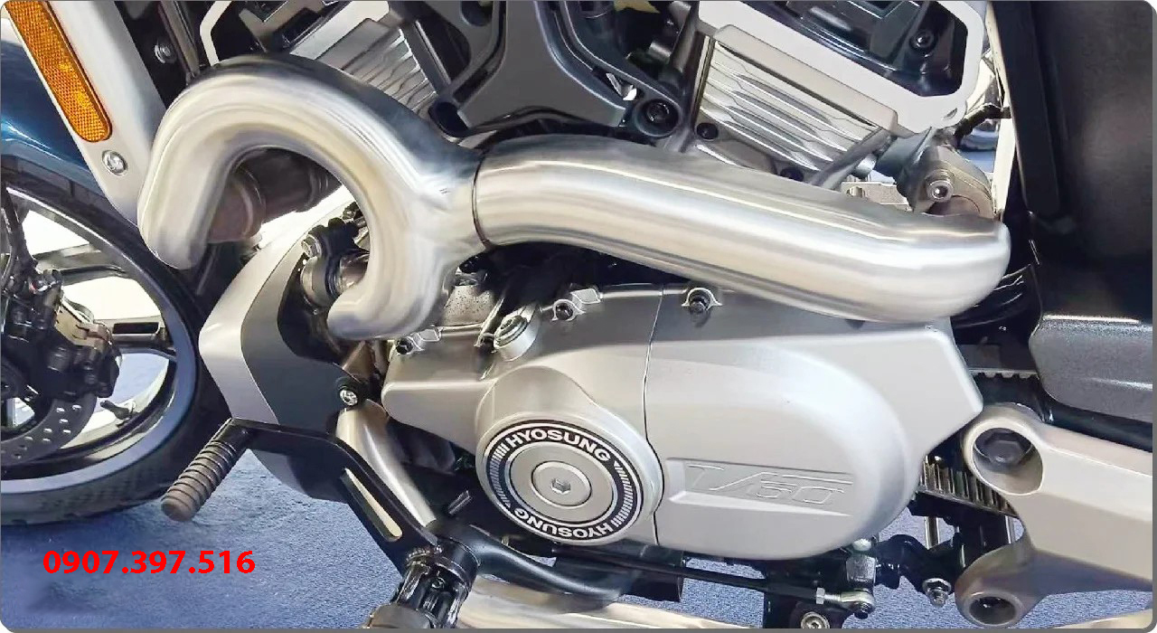 Hyosung GV350X tại Lâm Đồng - Cruiser 350cc Phong Cách Mỹ Cơ Bắp, Cá Tính