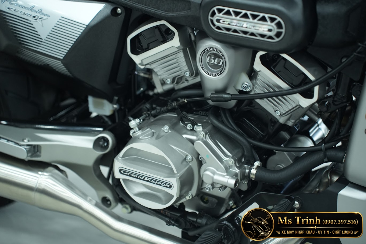 Hyosung GV350X tại Lâm Đồng - Cruiser 350cc Phong Cách Mỹ Cơ Bắp, Cá Tính