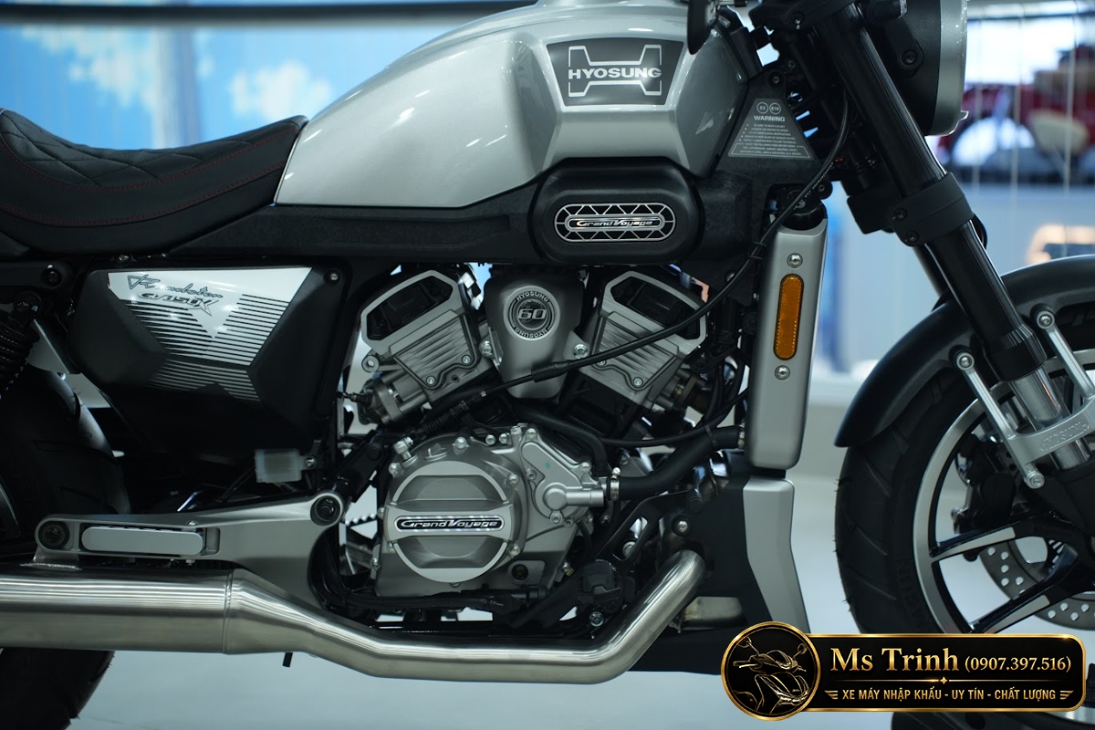 Hyosung GV350X tại Lâm Đồng - Cruiser 350cc Phong Cách Mỹ Cơ Bắp, Cá Tính