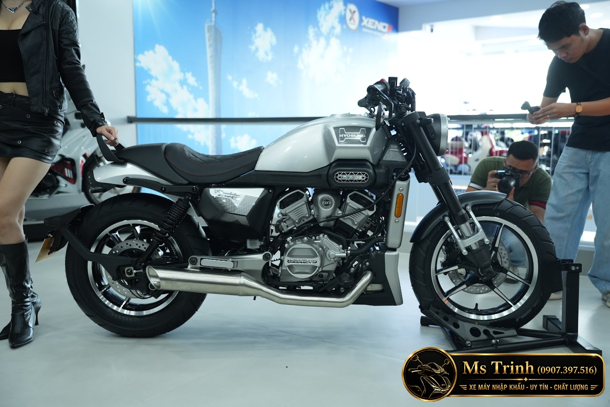 Hyosung GV350X tại Lâm Đồng - Cruiser 350cc Phong Cách Mỹ Cơ Bắp, Cá Tính