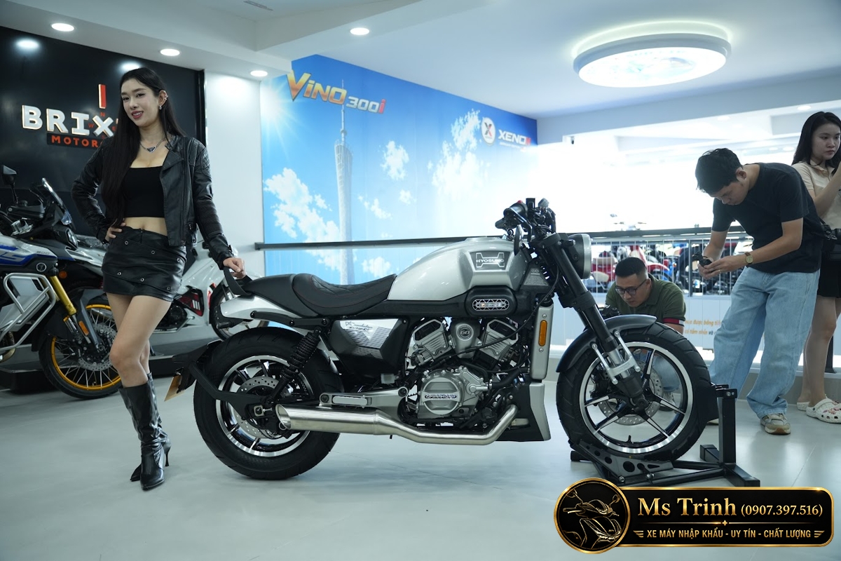 Hyosung GV350X tại Lâm Đồng - Cruiser 350cc Phong Cách Mỹ Cơ Bắp, Cá Tính