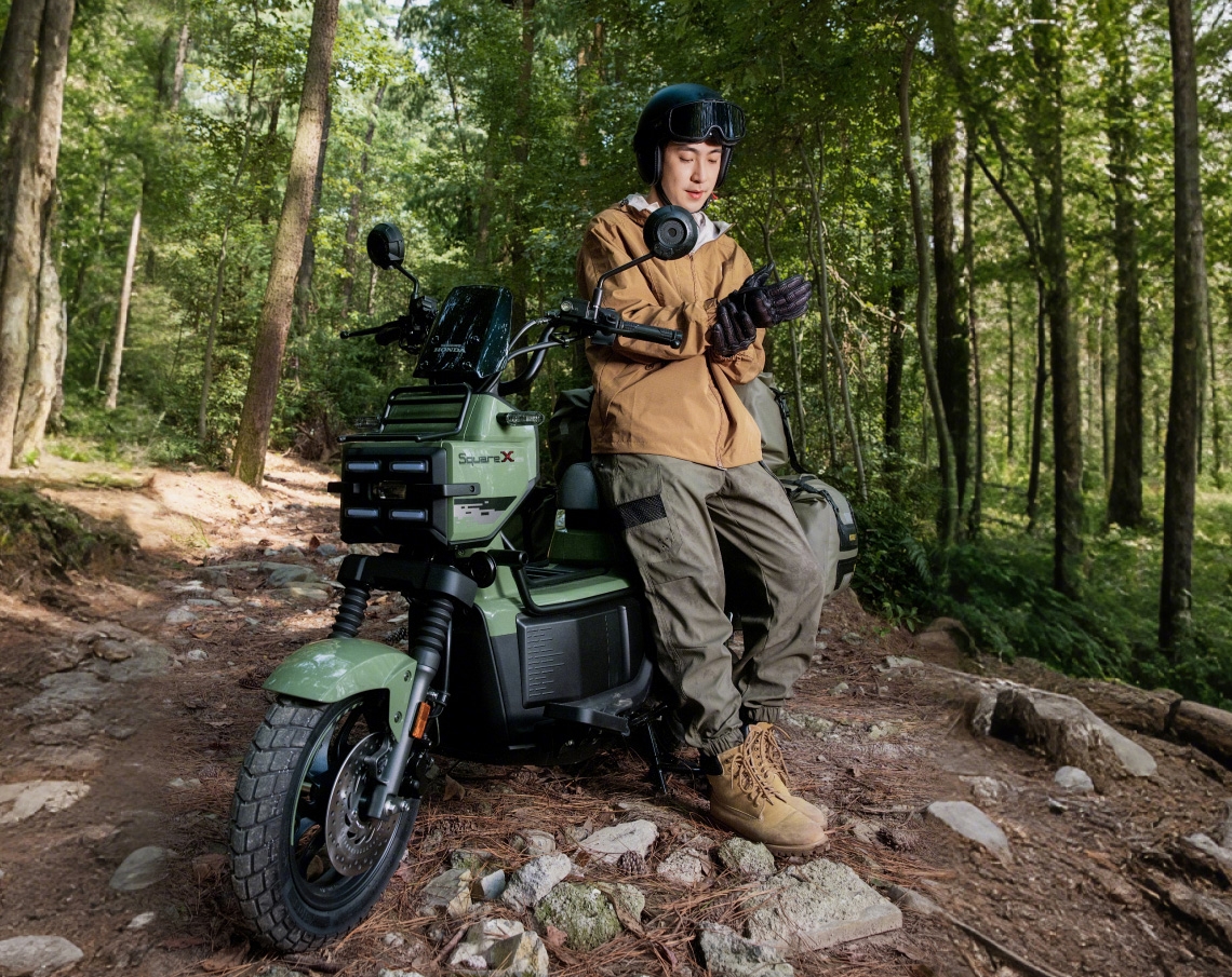 Honda SquareX125 - Xe tay ga vuông nhập chính ngạch, phân phối tại Lâm Đồng