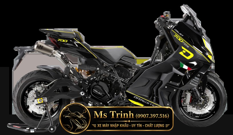 Italjet 700 2026 Tại Lâm Đồng - Chiến Binh Chỉ 700 Xe Hyper Scooter Cực Hiếm hồ sơ hải quan, nhập chính ngạch